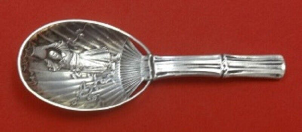 Bamboo by Gorham Sterling Silver Tea Caddy Spoon w/ Woman in Bowl 4 3/4"