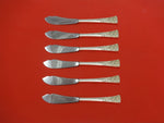 Tapestry by Reed & Barton Sterling Silver Trout Knife Set 6pc. Custom 7 1/2"