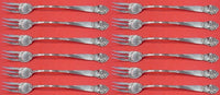 Georgian by Towle Sterling Silver Cocktail Fork Set 12 pieces 6"