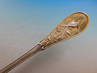 Japanese by Tiffany and Co. Sterling Silver Fish Server w/ Silver Bird Vermeil