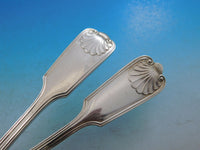 Fiddle Thread & Shell CJ Vander English Sterling Silver Flatware Set 30 pcs Din