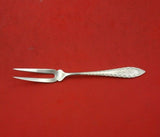 Clinton Engraved A by Kirk-Stieff Sterling Silver Strawberry Fork 4 7/8"