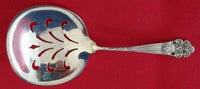 Georgian by Towle Sterling Silver Nut Spoon with Unusual Piercing 4 1/2"