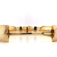 14k Yellow Gold Bangle Bracelet Jewelry 15.53dwt (#J5962)