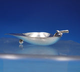 Tiffany and Co Sterling Silver Nut Dish Leaf Shape with Stem and Leaf (#6819)
