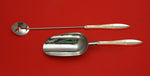 White Paisley by Gorham Sterling Silver Bar Set 2pc HHWS Custom Made