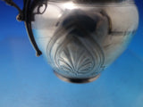 Lotus by Peter Krider Sterling Silver Salt Dip Master Pair #149 c.1860 (#6121)