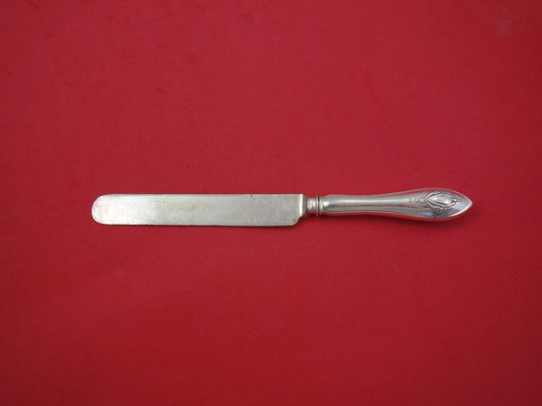 Mount Vernon By Lunt Sterling Silver Junior Knife Silverplate Blunt 7 1/4"