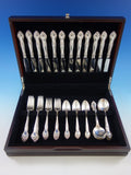 English Gadroon by Gorham Sterling Silver Flatware Set for 12 Service 60 pieces
