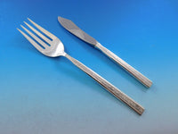 Trilogy by Gorham Sterling Silver Flatware Service for 12 Set 85 pieces