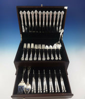 Silver Masterpiece by International Sterling Silver Flatware Set Service 63 Pcs