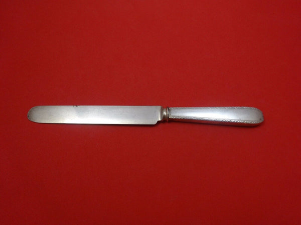 Feather Edge by Tiffany & Co. Sterling Silver Dinner Knife Square End & SP Blade