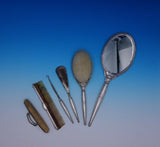 Renaissance by Wallace Sterling Silver Dresser Set 6-Piece Monogrammed (#4861)