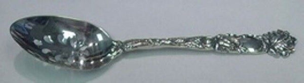 Bridal Rose by Alvin Sterling Silver Serving Spoon Pierced 9-Hole Custom