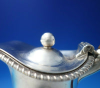 John Cramer English Georgian Sterling Silver Syrup Pitcher / Milk Pitcher #5702