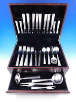 Champagne by O. Mogensen Danish Sterling Silver Flatware Set For 8 Modern 52 pcs