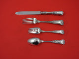 New Queens by Gorham Sterling Silver Regular Size Place Setting(s) 4-Piece