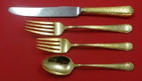 Old Brocade Vermeil by Towle Sterling Silver Regular Size Place Setting(s) 4pc