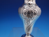 Floral by Shreve Sterling Silver Salt Dip and Pepper Shaker Set 2pc (#7768)