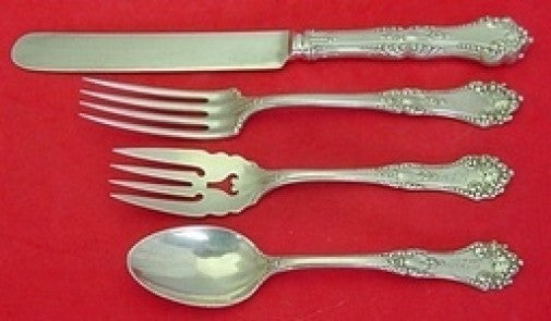 La Touraine by Reed & Barton Sterling Silver Dinner Size Place Setting(s) 4pc