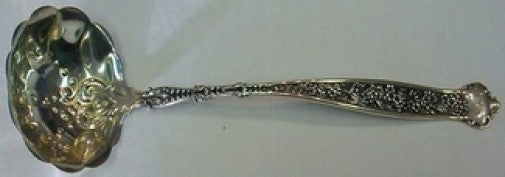 Dresden by Whiting Sterling Silver Soup Ladle All Sterling Original 12 3/4"