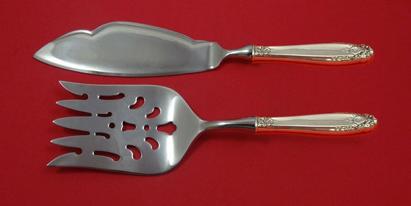 Prelude by International Sterling Silver Fish Serving Set 2 Piece Custom HHWS