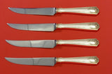 Spotswood by Gorham Sterling Silver Steak Knife Set 4pc HHWS  Custom Made 8 1/2"