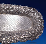 Repousse by Jacobi and Jenkins Sterling Silver Business Card Tray (#7538)