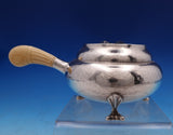 Blossom by Georg Jensen Sterling Silver Tea Set 4pc (#8801) Beautiful!