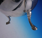 Jezler Swiss .800 Silver Tea Pot with Ebony Handle and Finial #1611 (#3784)