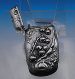 Lily of the Valley by Whiting Sterling Match Safe #2335 1-Letter Mono (#8942)