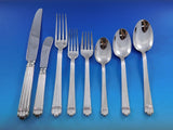 Aria by Christofle France Sterling Silver Flatware Service 12 Set 100 pcs in box