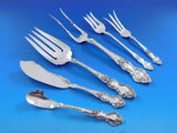 Meadow Rose by Wallace Sterling Silver Flatware Set for 12 Service 212 pieces