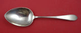 Pointed End by Arthur Stone Sterling Silver Berry Spoon w/ reeded line 9 3/8"