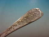 Lap Over Edge Acid Etched by Tiffany Sterling Silver Regular Fork w/ Grape Motif