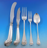 Williamsburg Shell by Stieff Sterling Silver Flatware Set Service 64 pcs Dinner