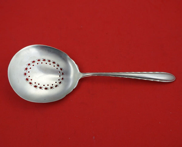 Silver Flutes by Towle Sterling Silver Tomato Server Fancy Piercing 7 1/2"