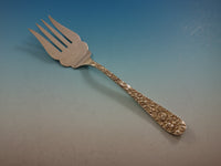 Rose by Stieff Sterling Silver Flatware Set Service 33 Pieces Repousse