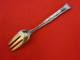 Vine By Tiffany Sterling Silver Caviar Fork Gold washed w/ Gourds Motif 6"