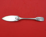 Louvois by Puiforcat French Sterling Silver Fish Knife FH AS with Crest on Back