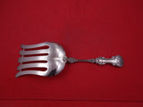 Pompadour by Whiting Sterling Silver Asparagus Serving Fork 5-tine 9 3/4"