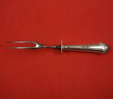 Lenox by Durgin Sterling Silver Steak Carving Fork Hollow Handle WS 9 1/4"