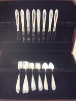 Debutante by Wallace Sterling Silver Flatware Set for 8 Service 32 Pieces