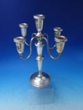 Gadroon by Poole Sterling Silver Candelabra 5-Light 13" x 6 3/4" Vintage (#6200)