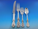 Francis I Reed & Barton Sterling Silver Flatware Set 12 Service 101 pcs Dinner