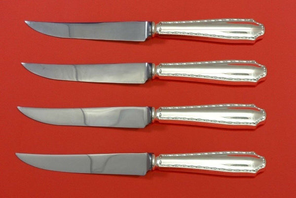 Marquise by Tiffany & Co. Sterling Silver Steak Knife Set 4pc HHWS Custom Made