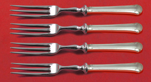 Chippendale by Towle Sterling Silver Fruit Fork Set 4-Piece Custom  6" HH WS