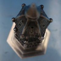 Chinese Export .900 Sterling Silver Pepper Shaker Brick Tower c.1890s WC (#6653)