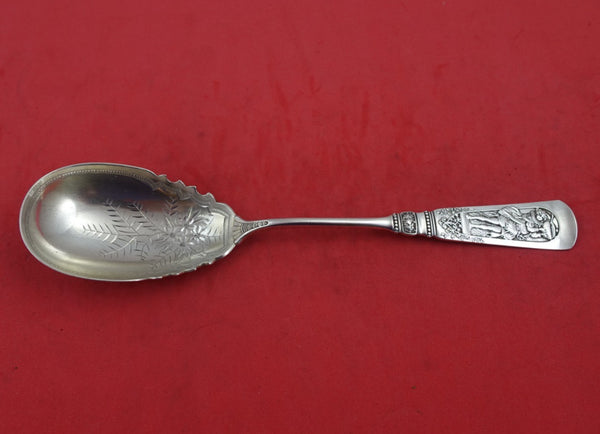 Fontainebleau by Gorham Sterling Silver Berry Spoon BC Ovoid (No Mono) 8 1/2"