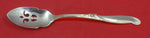 Silver Melody by International Sterling Silver Olive Spoon Pierced 5 3/4" Custom